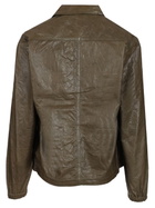Giorgio Brato Washed Leather Field Jacket