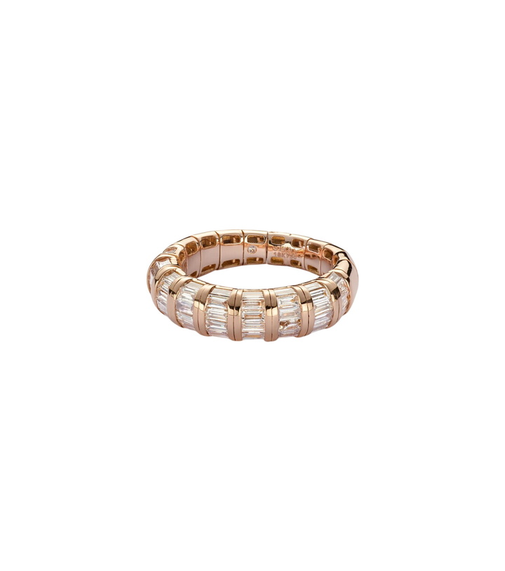 Photo: Shay Jewelry 18kt rose gold ring with diamonds