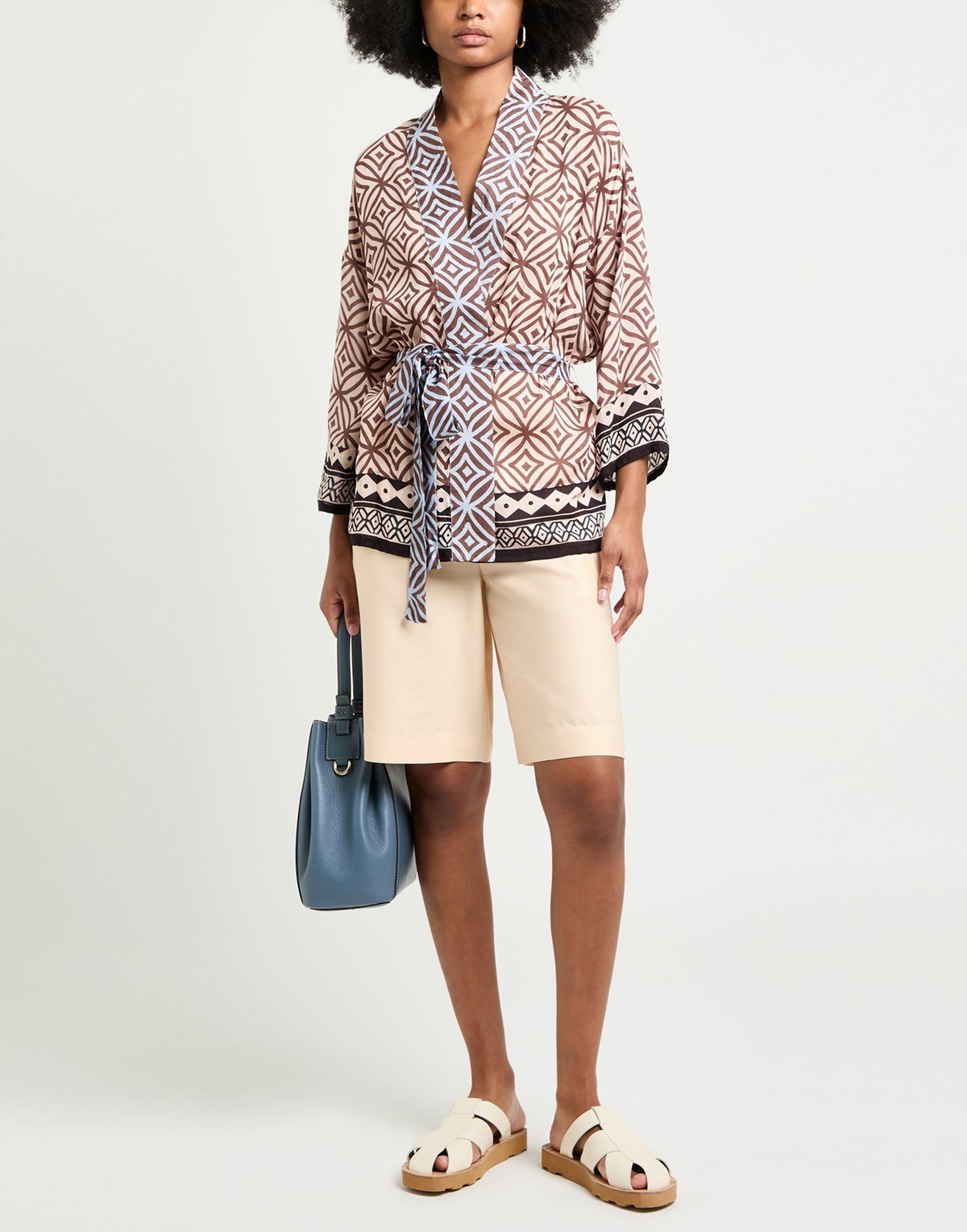 Alessia Santi Womens Top Blush