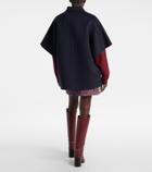 Gucci Single-breasted wool cape