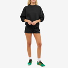 Adidas Women's 3 Stripe Shorts in Black