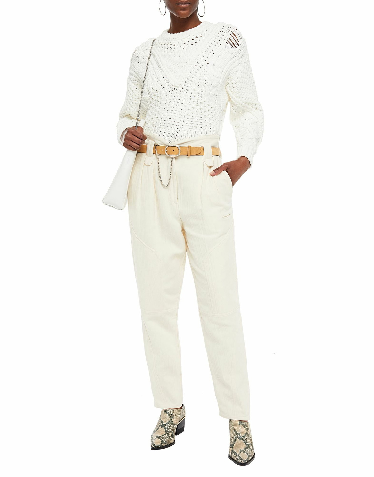 Iro Womens Pants Ivory