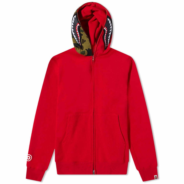 Photo: A Bathing Ape Detachable Shark Full Zip Hoody