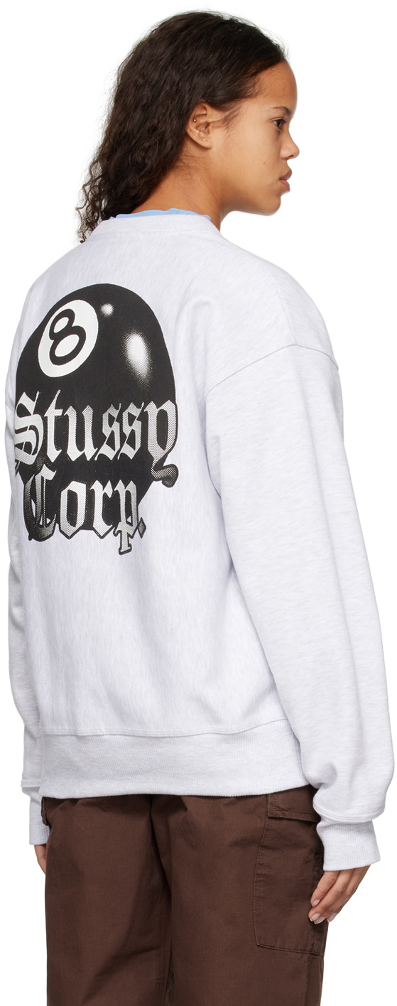 Amazon.co.jp: Stussy 8 Ball Graphic Print Sweatshirt 8 BALL
