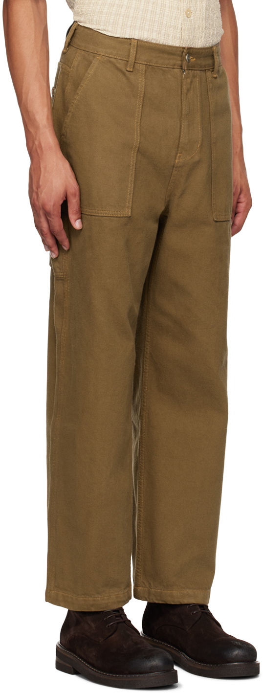 LE17SEPTEMBRE Brown Cargo Jeans