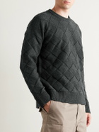 Bottega Veneta - Wool-Blend Sweater - Gray