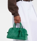 Jacquemus Turismo Small suede duffel bag