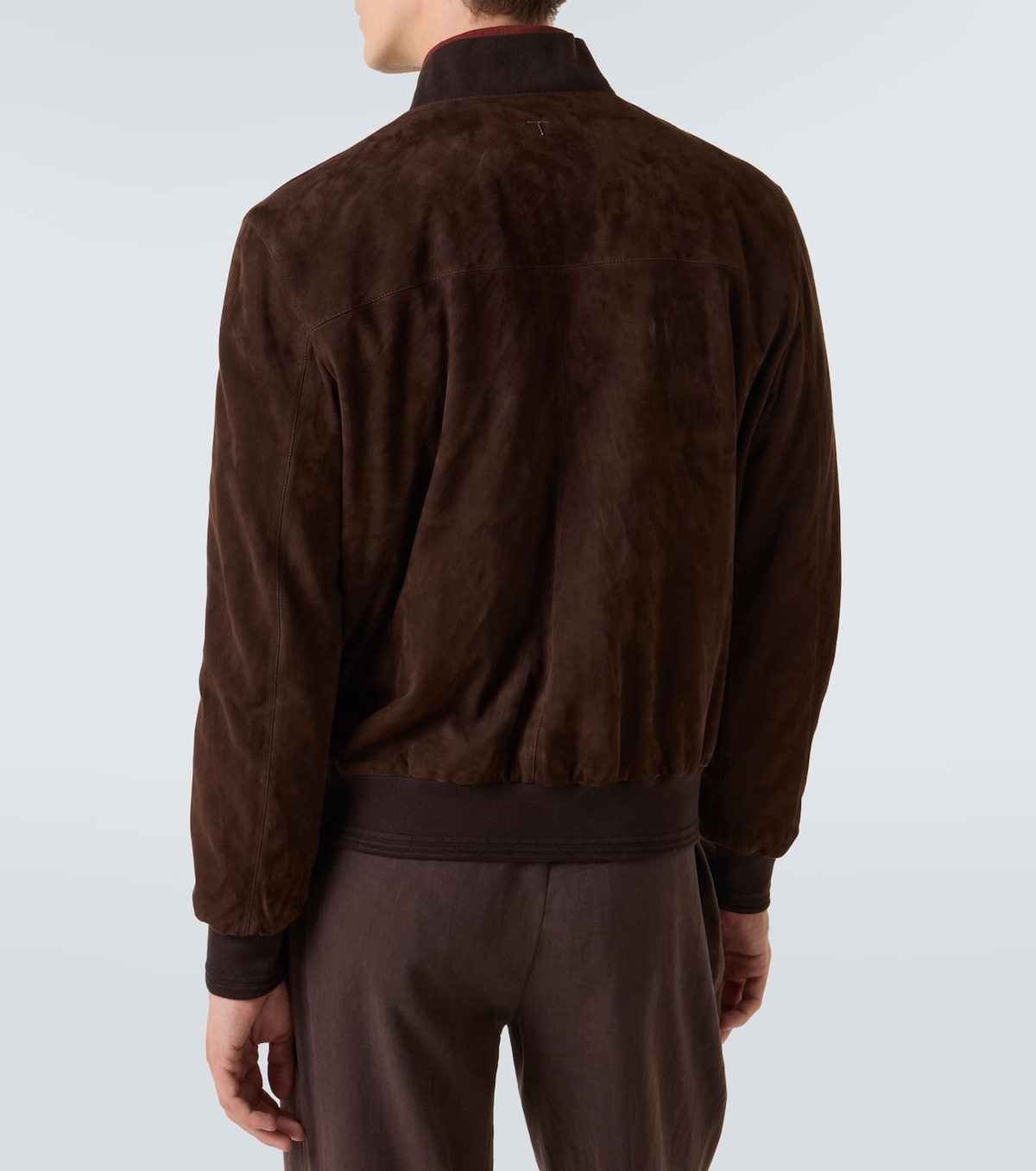 Tod's Suede bomber jacket