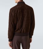Tod's Suede bomber jacket