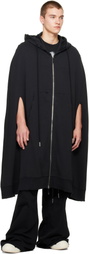 MATIÈRES FÉCALES Black 'Cult' Zip Cape