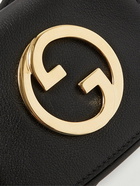 GUCCI - Logo-Embellished Leather Messenger Bag