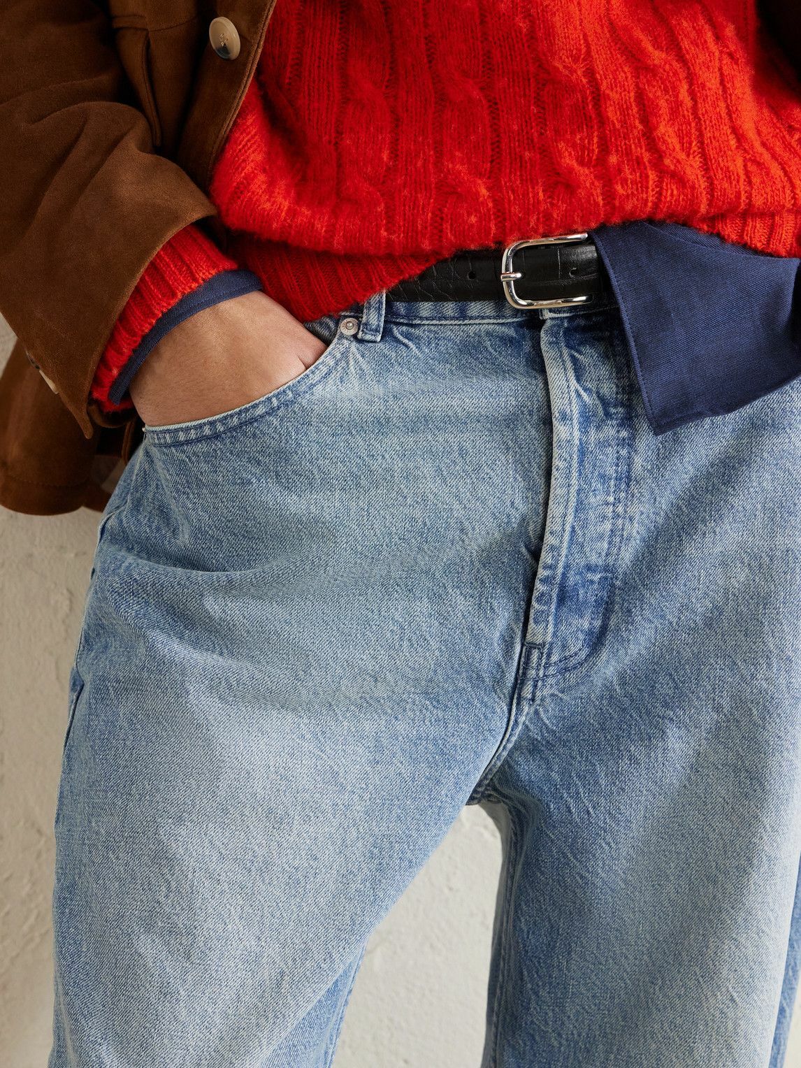 Officine Générale - Straight-Leg Organic Jeans - Blue