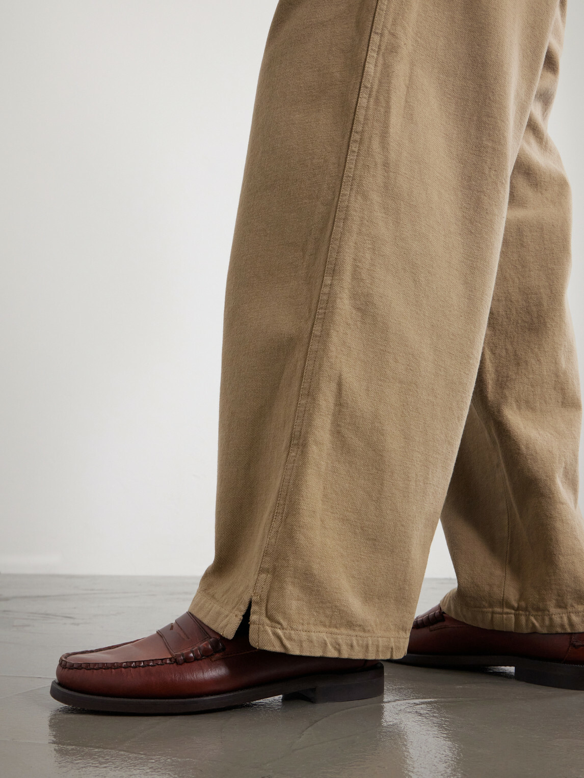 A.P.C. - Straight-Leg Cotton-Twill Trouser - Neutrals