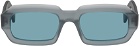 RETROSUPERFUTURE Blue Fantasma Sunglasses