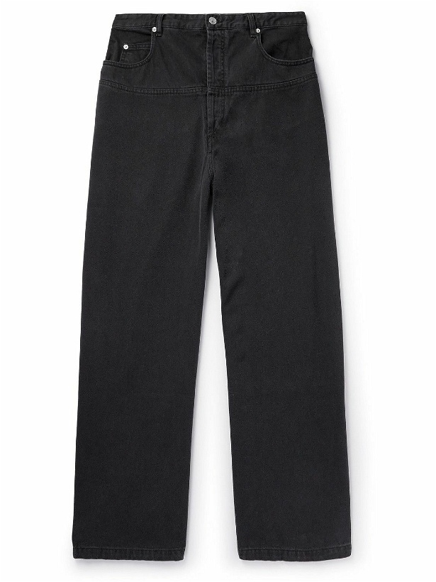 Photo: Marant - Keren Wide-Leg LENZING™ Lyocell-Blend Jeans - Black