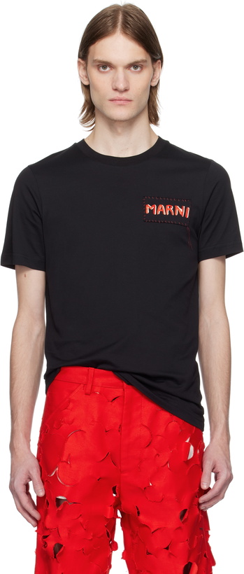 Photo: Marni Black Crew Neck T-shirt