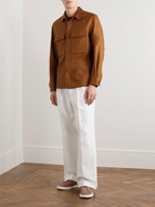 Zegna - Linen Overshirt - Brown