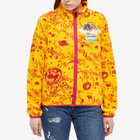 Napapijri Women's x Fiorucci Emin Curly Star Zip Fleece in Yellow
