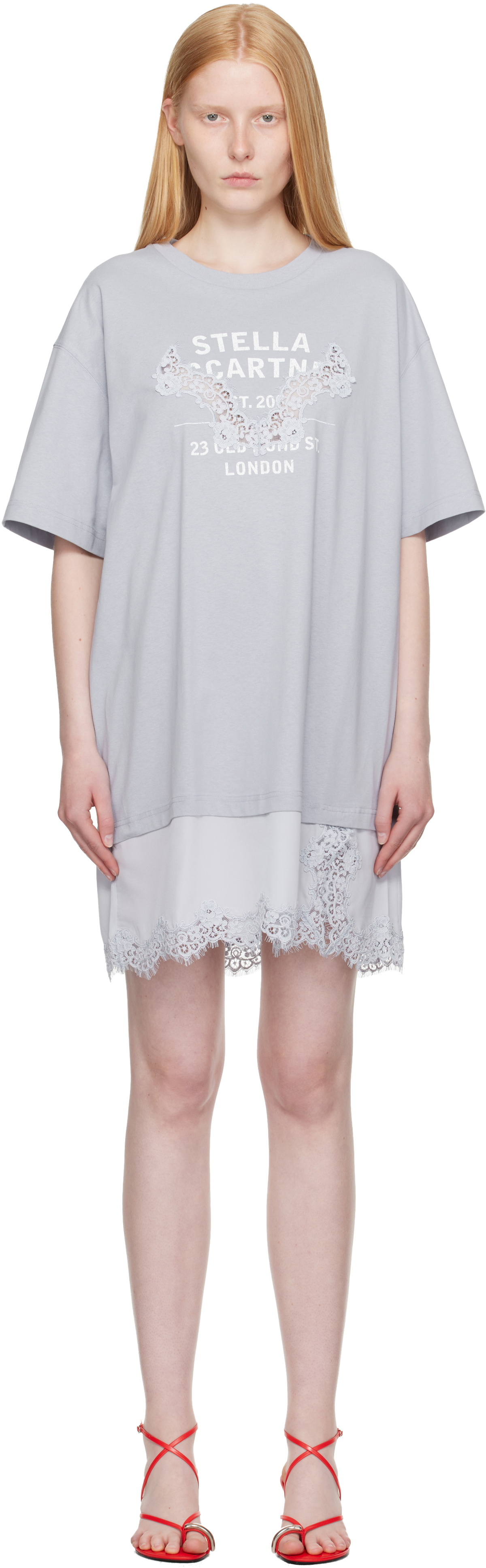 Stella McCartney Spotted Print Mini Dress Stella McCartney