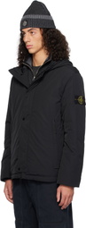 Stone Island Black 43426 Micro Twill Jacket