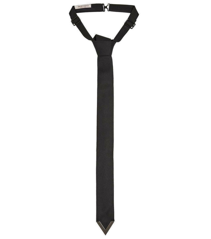 Photo: Valentino Garavani Wool and silk tie