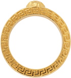 Versace Gold Chain Band Ring