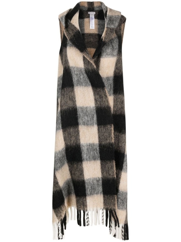 Photo: WOOLRICH - Hooded Wool Blend Cape Scarf