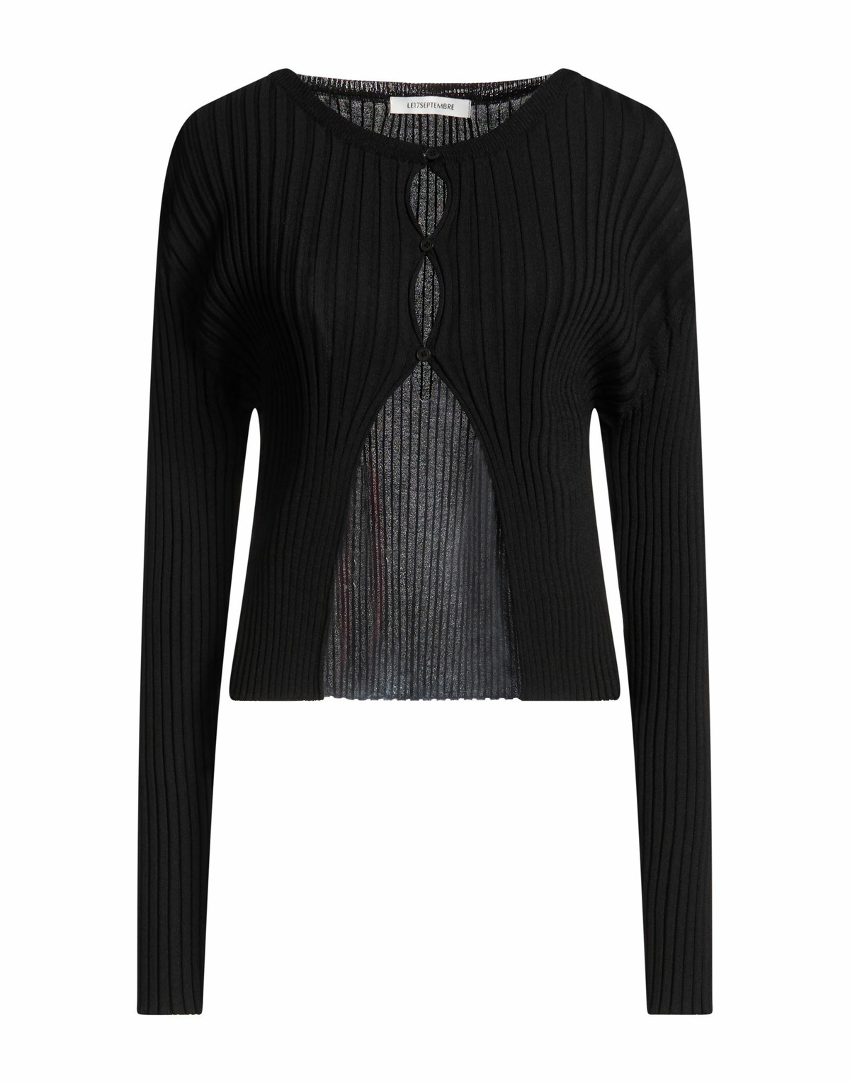 Le 17 Septembre Womens Cardigan in Black