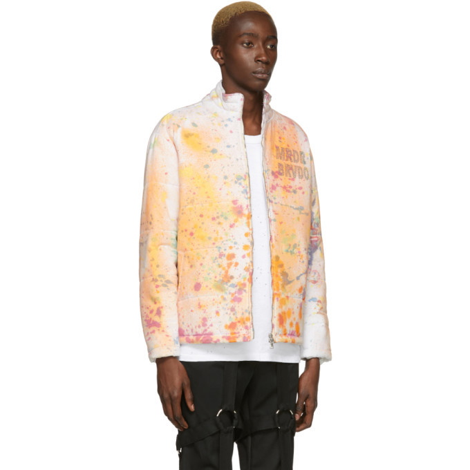 Who Decides War Ssense Exclusive Namesake Bomber Jacket in Pink