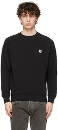 Maison Kitsuné Black Fox Head Patch Sweatshirt