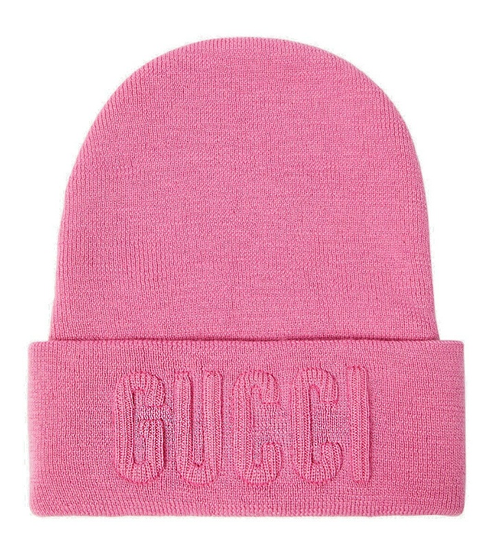Photo: Gucci Logo wool beanie