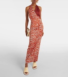 Diane von Furstenberg Chase jersey wrap dress