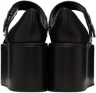 Molly Goddard Black Sonia Ballerina Flats