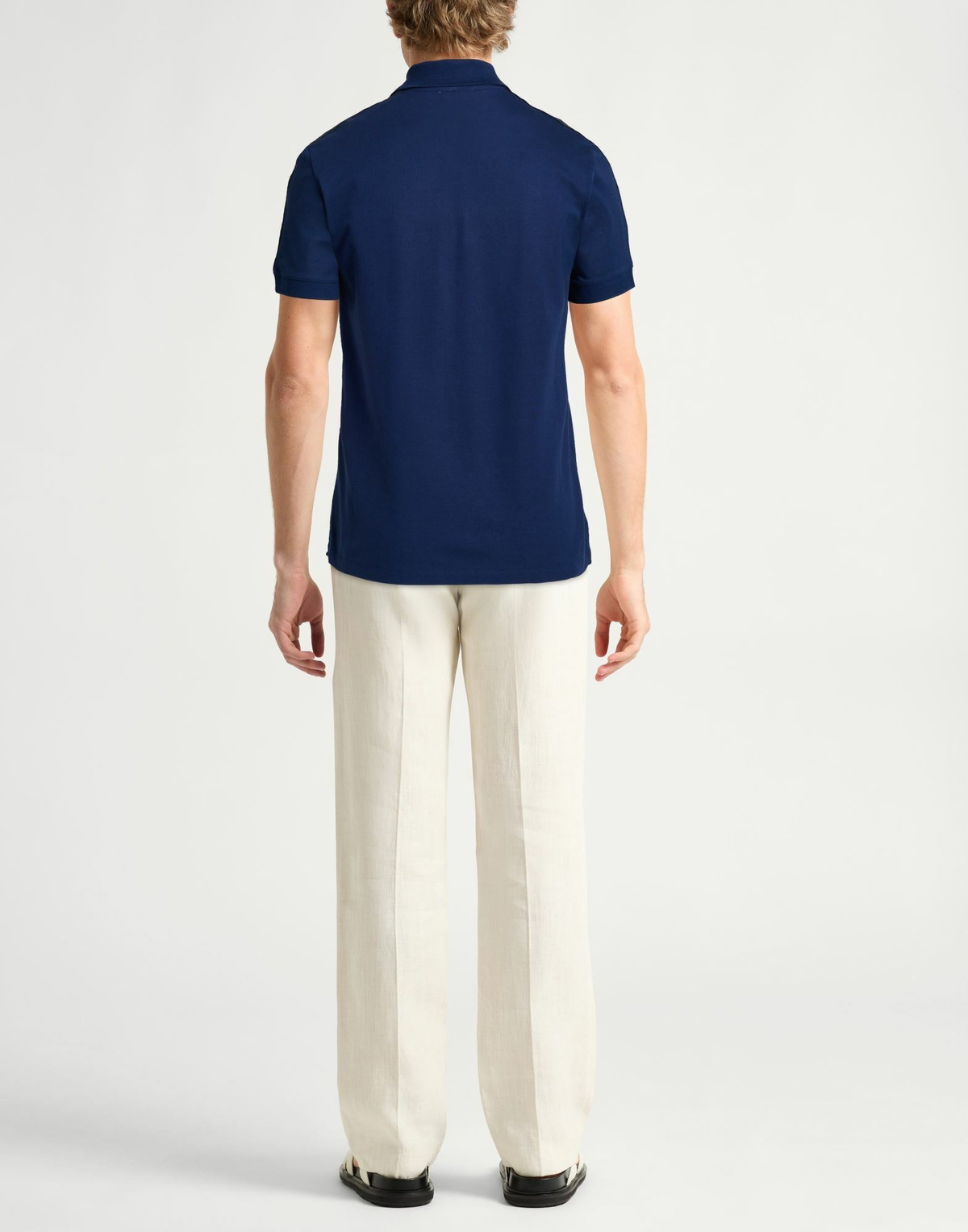 Mcqueen Mens Polo shirt in Navy