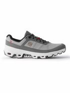 Loewe - On Cloudventure Shell-Trimmed Mesh Sneakers - Gray