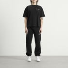 ANNIE HOOD Men's Mini Logo T-Shirt in Black
