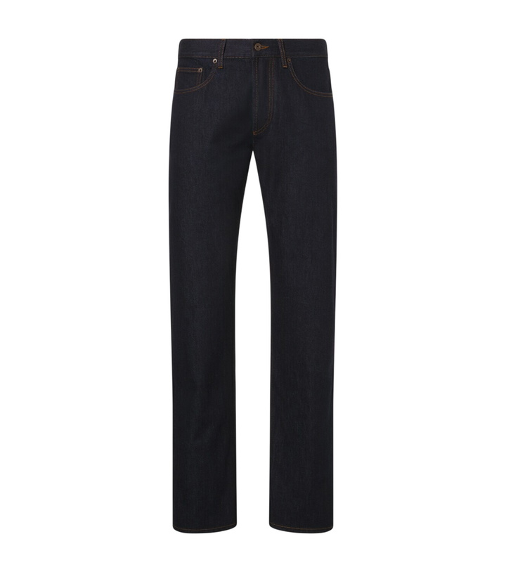 Photo: Burberry Mid-rise straight-leg jeans
