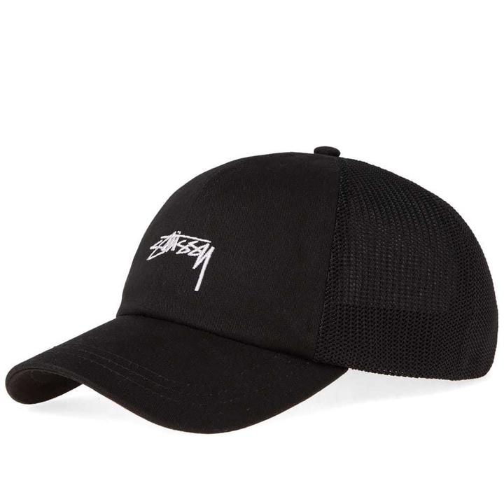 Photo: Stussy Stock Low Pro Trucker Cap Black