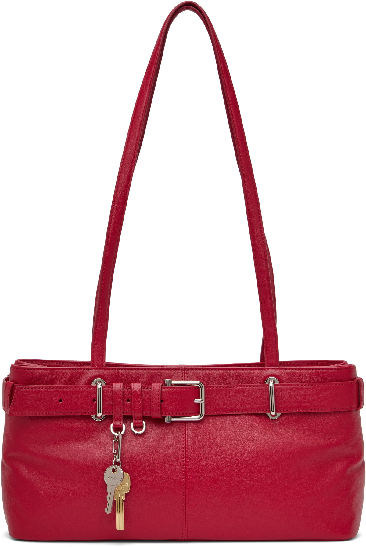 OSOI Red Shoulder Brocle Bag OSOI