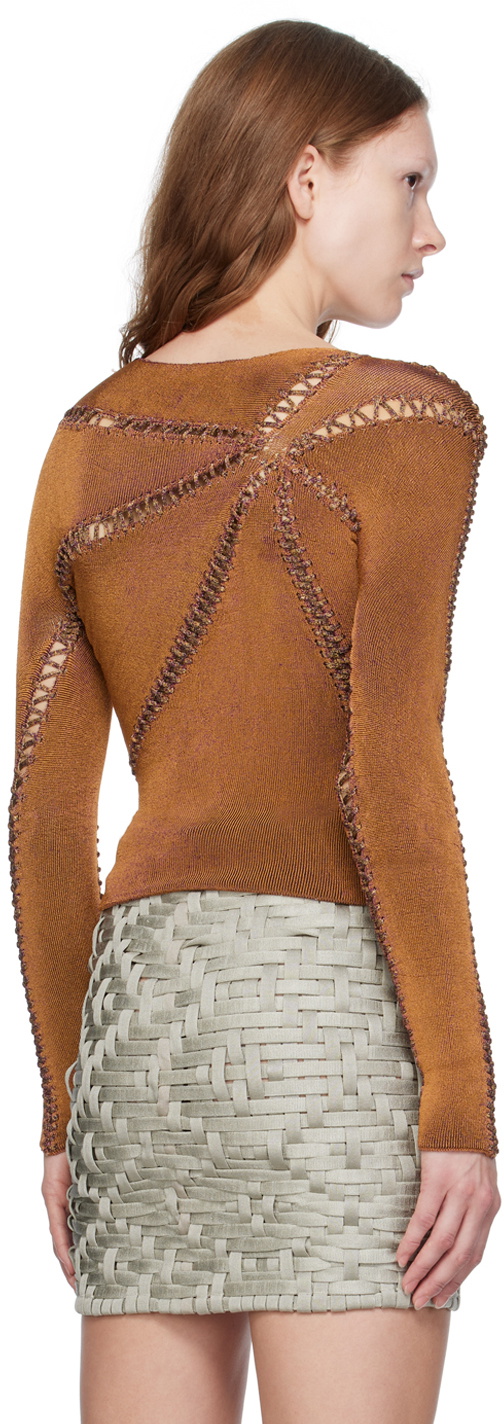 Isa Boulder Orange Starfish Long Sleeve T-Shirt Isa Boulder