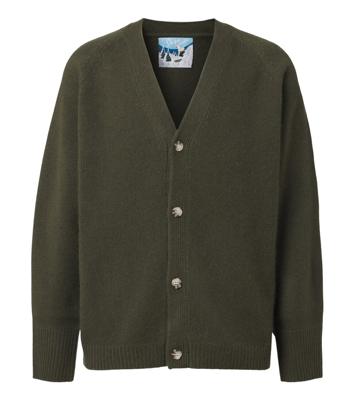 Photo: Arch4 Mr Sage cashmere cardigan