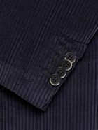 Barena - Borgo Garment-Dyed Cotton-Corduroy Suit Jacket - Blue