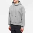 DIGAWEL Men's Reverse Weave Popover Hoody in Grey