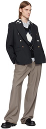 Charles Jeffrey LOVERBOY Navy Edinburgh Blazer