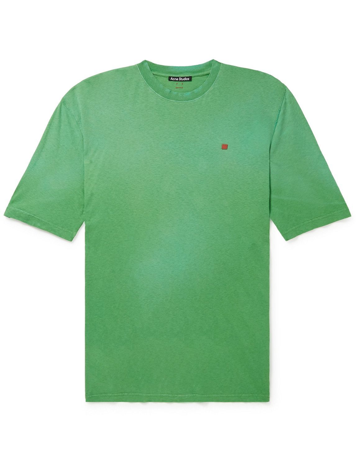 Acne Studios - Eyck Oversized Logo-Appliquéd Cotton-Jersey T