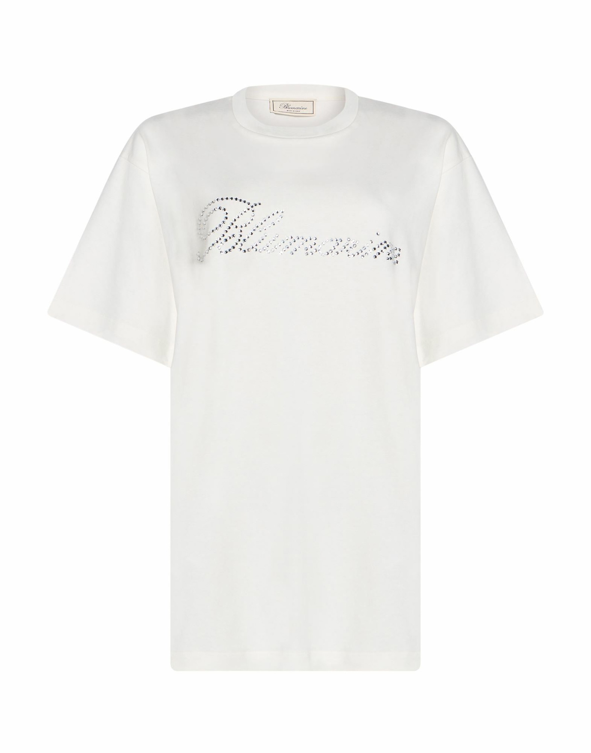 Blumarine Womens T-shirt in Off white