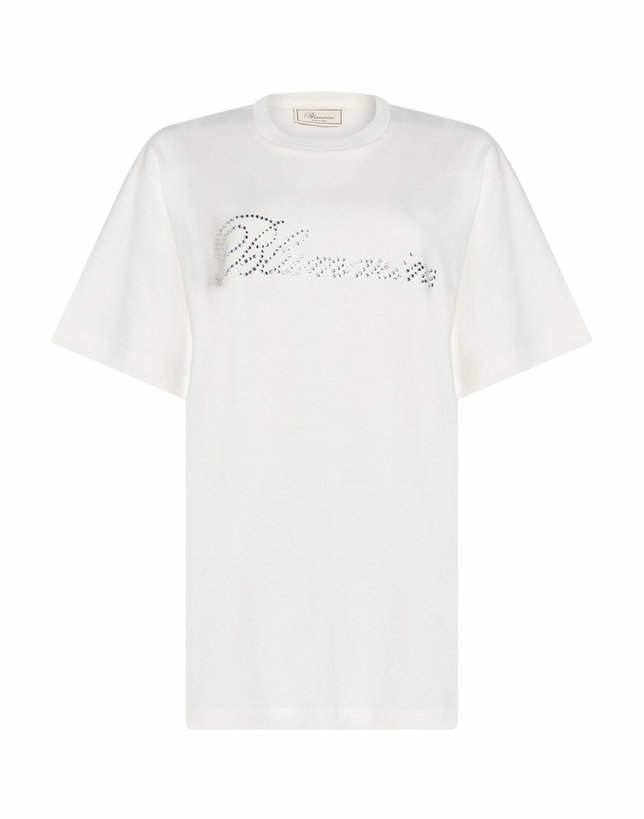 Photo: Blumarine Womens T-shirt in Off white