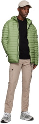 Stone Island Green Packable Down Jacket