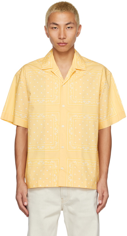 Photo: Jacquemus Yellow 'La Chemise' Shirt