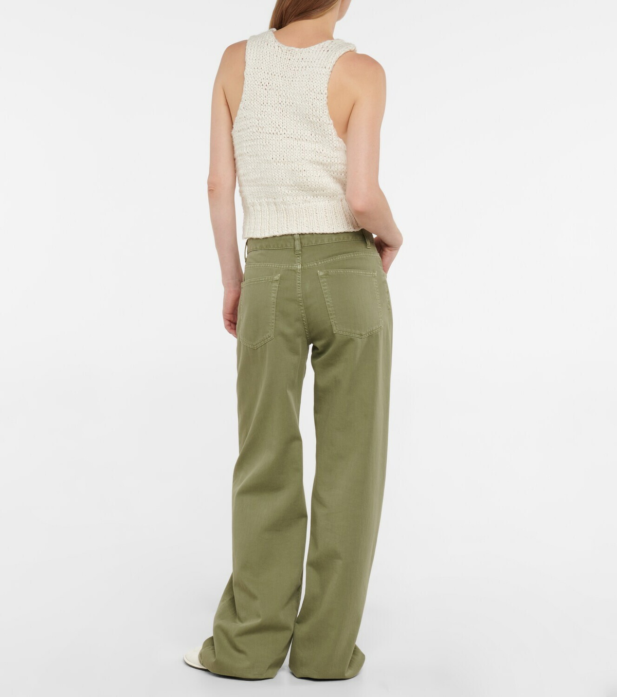 The Row - Eglitta low-rise cotton pants